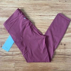 Lululemon Power Thru HR Tight 25" in Mulled Wine Size 8 NWT
